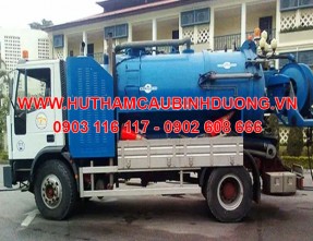 Chuyên hút hầm cầu, thông cống nghẹt uy tín tại Tân Uyên Bình Dương
