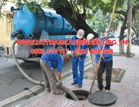 Dịch vụ hút hầm cầu kcn Bắc Tân Uyên giá rẻ - sạch sẽ - nhanh chóng nhất