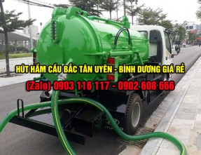 Hút hầm cầu Bắc Tân Uyên Giá Rẻ - Uy Tín ✅ (Đã xác minh)