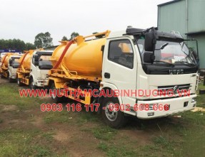 Đội xe hút hầm cầu, nạo vét hố ga, thông cầu cống nghẹt uy tín giá rẻ tại Bình Dương