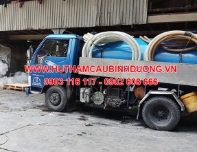 Hút hầm cầu uy tín giá rẻ chuyên nghiệp nhất tại Tương Bình Hiệp - Bình Dương