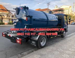 Dịch vụ hút hầm cầu giá rẻ uy tín tại kcn Đồng An 2 - Bến Cát