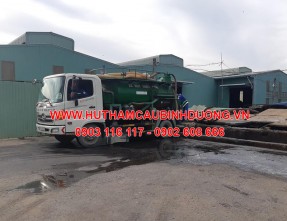 Hút hầm cầu Hội Nghĩa Tân Uyên Bình Dương giá rẻ, sạch sẽ, không đục phá