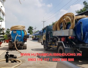 Hút hầm cầu giá rẻ uy tín, cam kết sạch sẽ tại xã Tân Định - Bến Cát