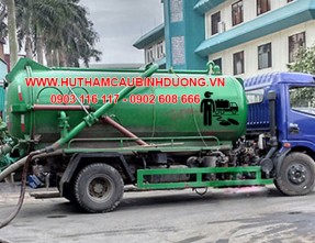Dịch vụ Hút hầm cầu kcn Kim Huy giá rẻ uy tín nhất