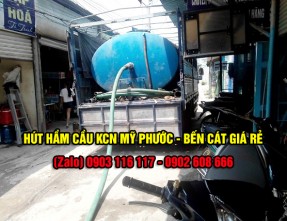 Hút hầm cầu KCN Mỹ Phước ✓ uy tín - giá rẻ ✓ chuyên nghiệp - hiệu quả ✓ bảo hành lâu dài