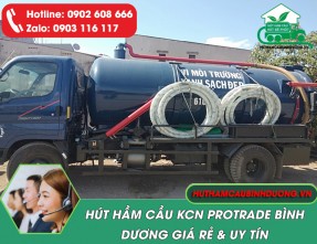 HÚT HẦM CẦU - THÔNG CỐNG NGHẸT KCN QUỐC TẾ PROTRADE GIÁ RẺ!!!