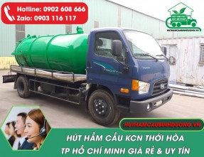 Hút Hầm Cầu KCN Thới Hòa Giá Rẻ - Uy Tín ❤️ Phục vụ 24/24