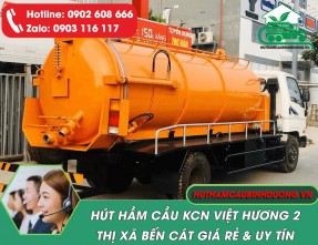 Hút Hầm Cầu KCN Việt Hương 2 [Giá Rẻ - Uy Tín] ☎️ 0902 608 666