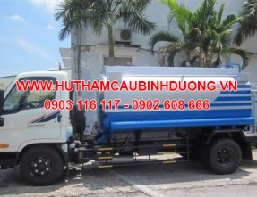 Hút hầm cầu giá rẻ nhanh chóng, sạch sẽ tại phường Khánh Bình Tân Uyên Bình Dương