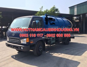 Dịch vụ hút hầm cầu, nạo vét hố ga giá rẻ uy tín tại Dĩ An Bình Dương