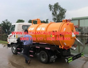 Nhận hút hầm cầu giá rẻ chất lượng tại KCN Minh Hưng - Chơn Thành