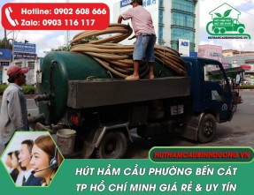Hút Hầm Cầu Phường Bến Cát TP.HCM Uy Tín – Nhanh Chóng – Giá Rẻ