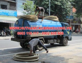 Dịch vụ hút hầm cầu tại xã Tân Mỹ - Bắc Tân Uyên uy tín với giá rẻ nhất