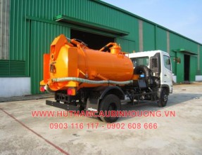 Dịch vụ hút hầm cầu, thông cống nghẹt giá rẻ tại Tân Uyên Bình Dương