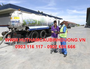 Nhận hút hầm cầu giá rẻ nhanh chóng tại kcn An Tây - Bến Cát Bình Dương