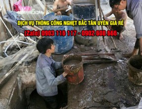 Đội xe thông cống nghẹt giá rẻ uy tín, cam kết sạch sẽ tại Bắc Tân Uyên