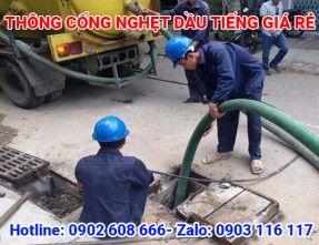 Dịch vụ thông cống nghẹt Huyện Dầu Tiếng GIÁ RẺ - UY TÍN - CAM KẾT SẠCH SẼ